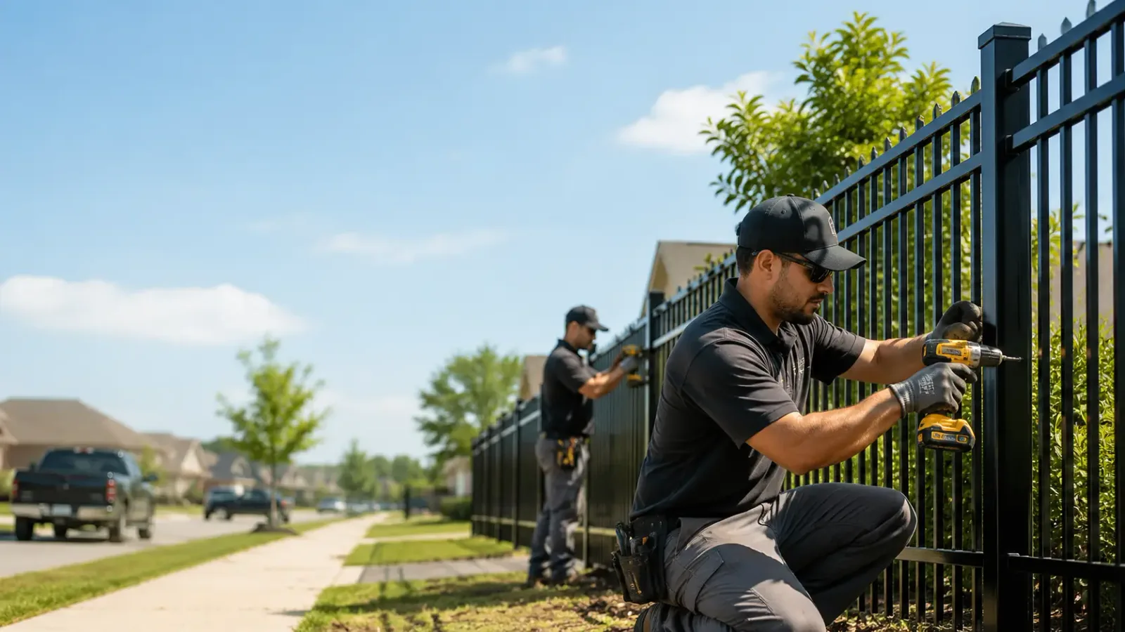 Metal Fence Installation in Brohman, MI